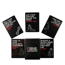 

New Arrival Drunk Desires Couples Drinking Game Tarot Cards Fortune Guidance Telling Divination Tarot Deck Board Game Card Game