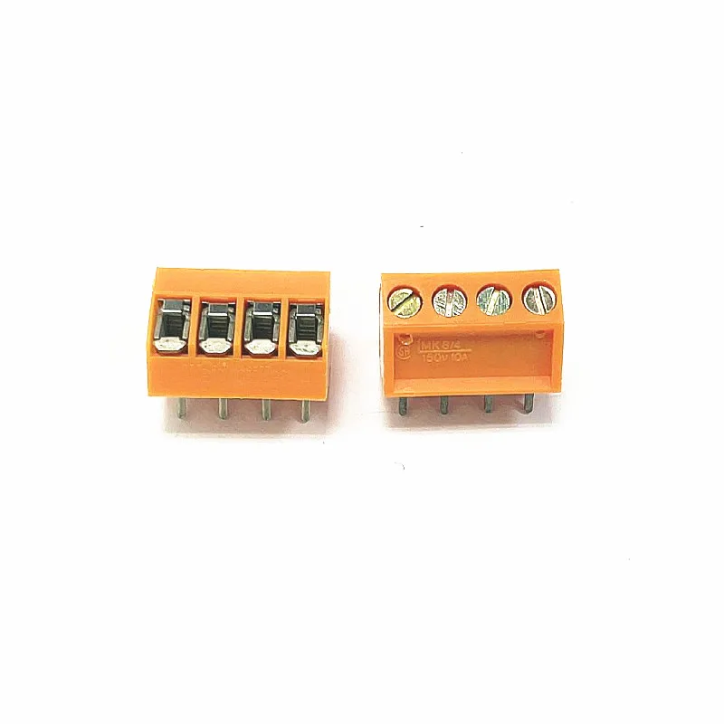 

Terminal Terminal Terminal 5.08 4P 150V10A Connector Orange