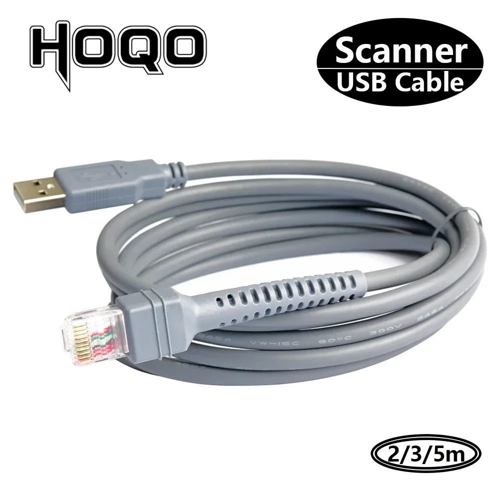 Cavo USB Per Scanner Codici A Barre Symbol LS1203, LS2208, LS4208
