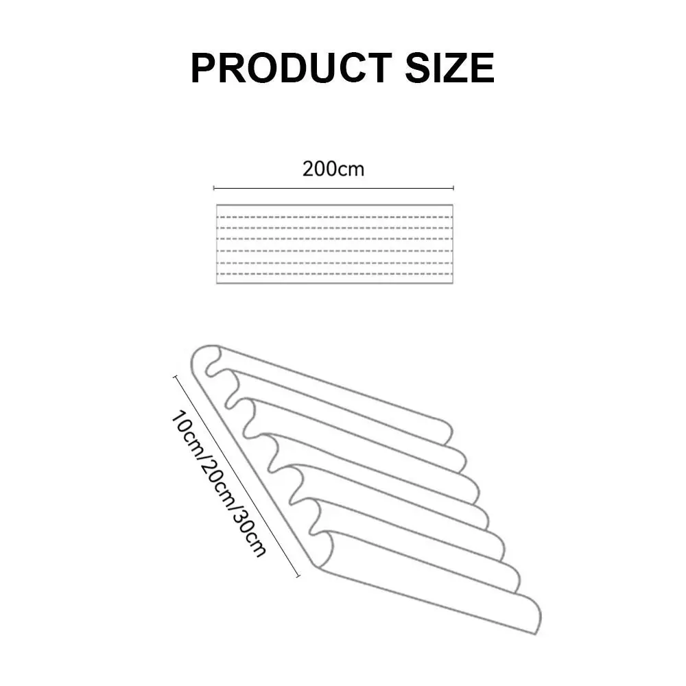 2m Desk Edge Guard Strip Baby Safety Soft Wall Corner Protector Thickend Self Adhesive Anti Collision Cushion