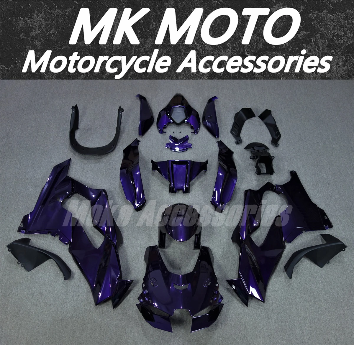 

Motorcycle Fairings Kit Fit For ZX-10R 2021 2022 Ninja Bodywork Set High quality ABS injection New Dark purple