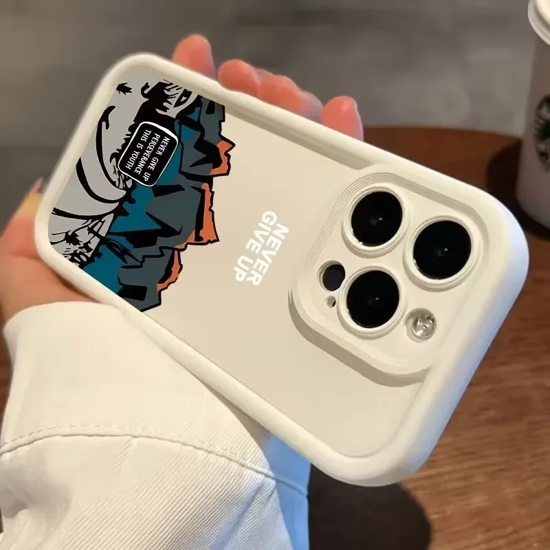 Never Give Up Shockproof Bumper Phone Case