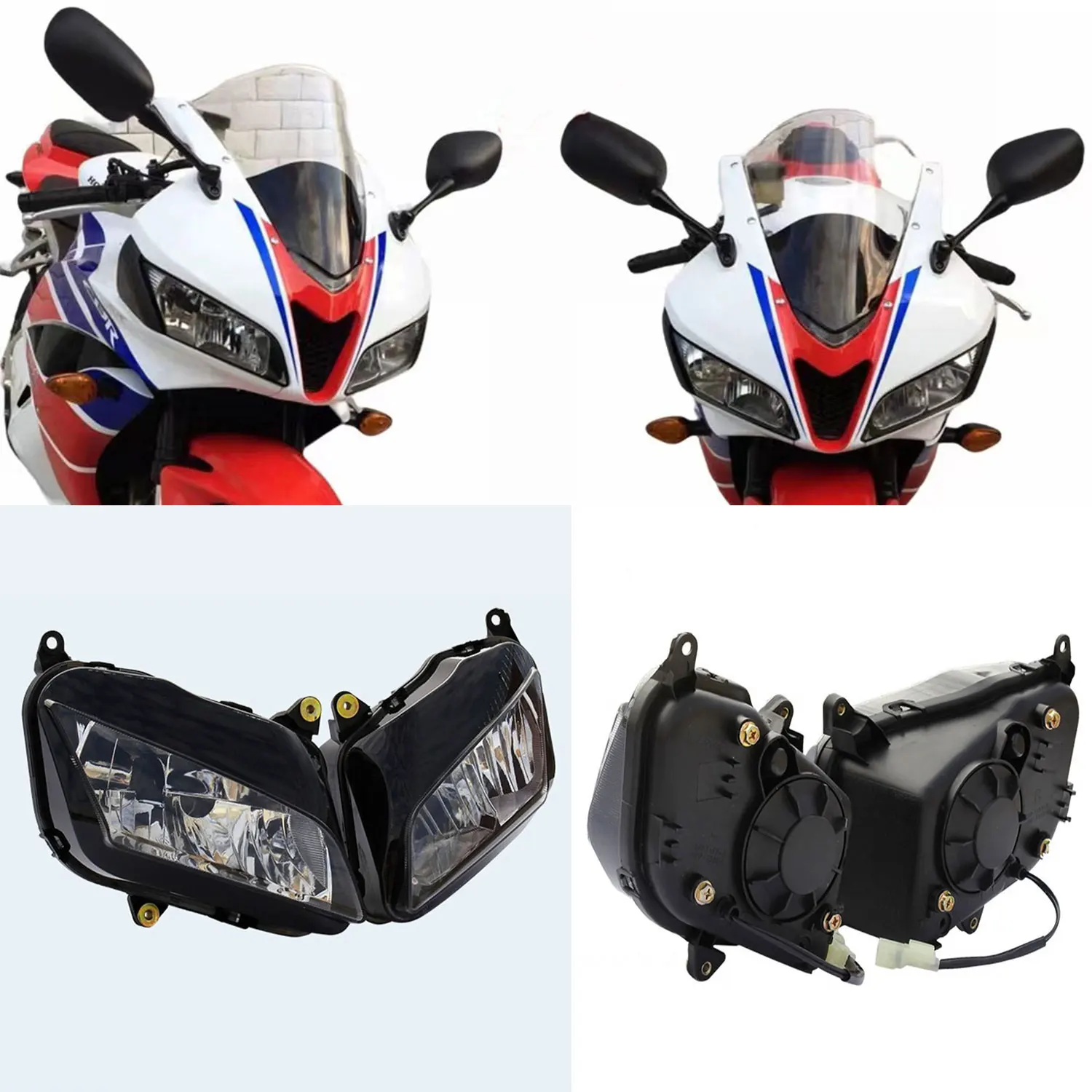 

Передняя фара для мотоцикла Honda CBR600RR CBR600 CBR 600 RR F5 2007-2011 2012