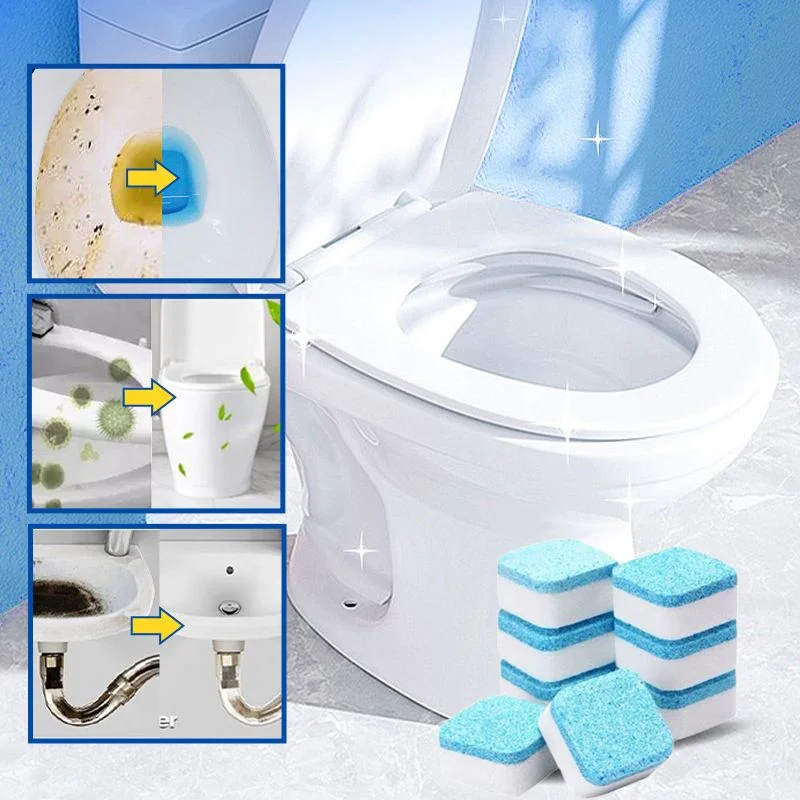 

Toilet Bowl Cleaner Effervescent Tablet for Toilet Cleaning Tool Fast Remover Urine Stain Deodorant Yellow Dirt
