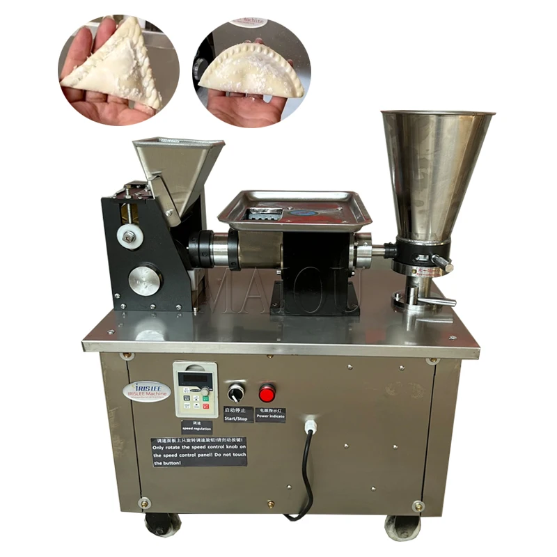 

Full Automatic Dumpling Machine Gyoza Empanada Samosa Making Jamaican Patty Machine Meat Pie Samosa Machine