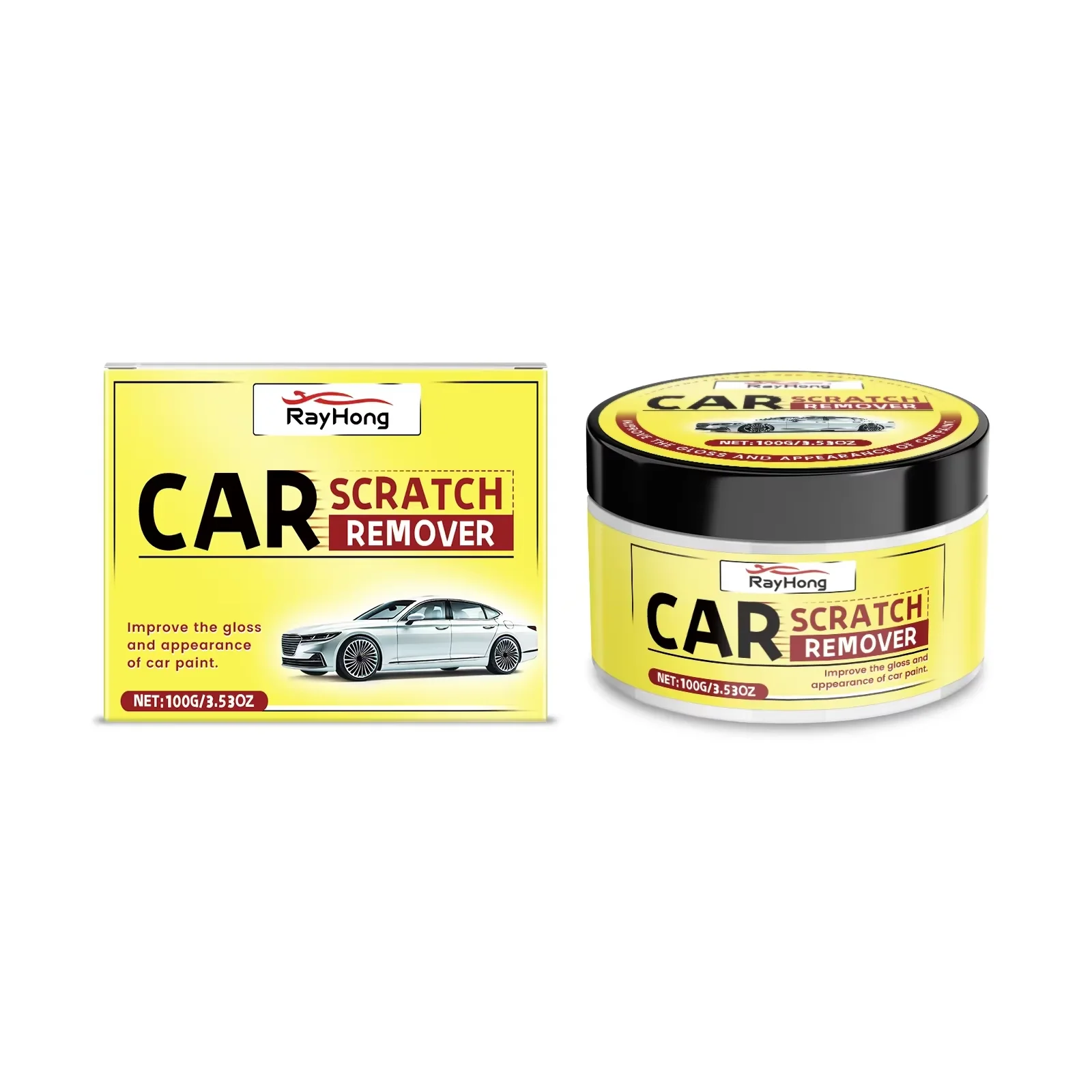 100g NanoTech Anti-Scratch Wax – 3-Minute Car Scratch Repair, Color-Matched, UV & Water Resistant 6