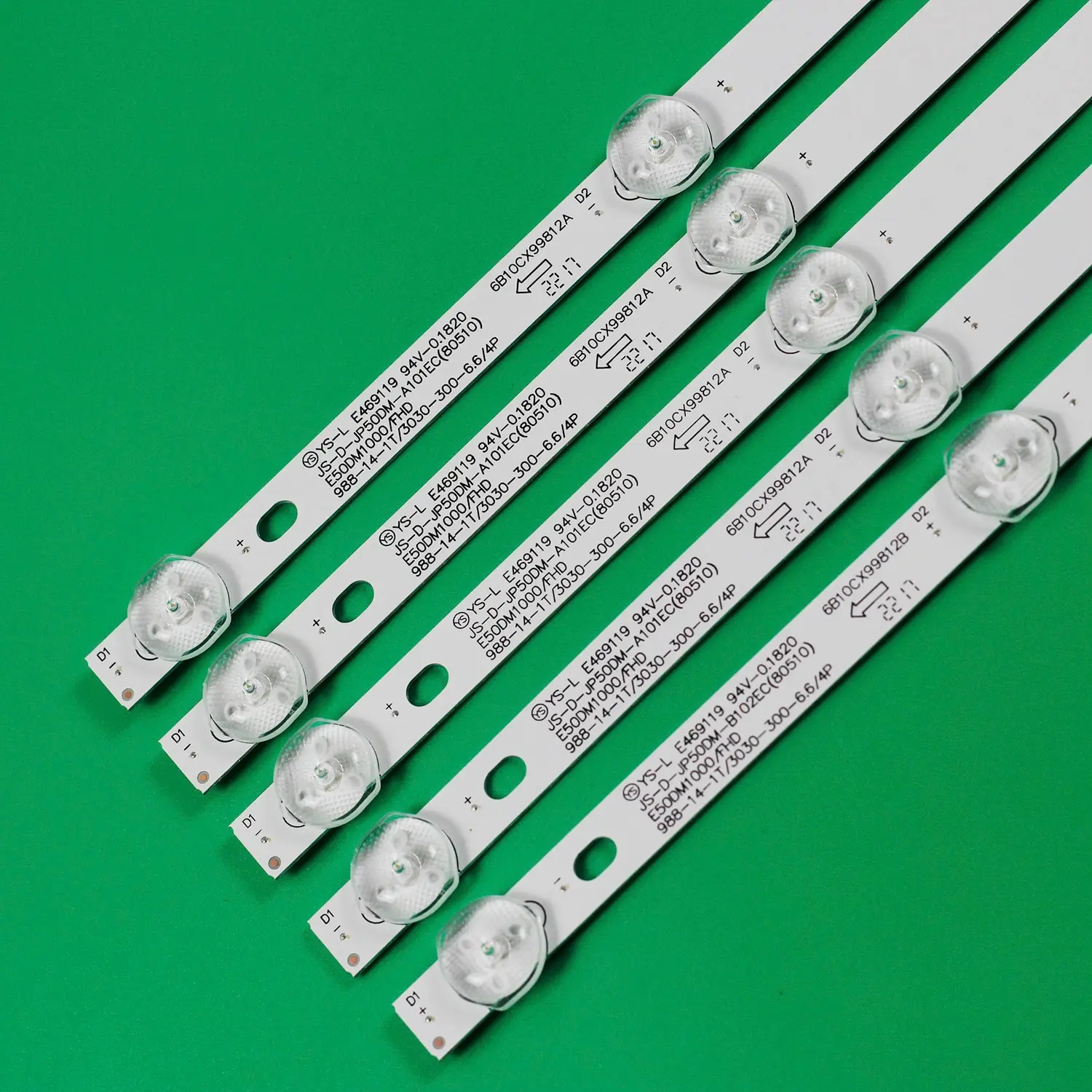LED Ʈ Ʈ, BBK 50LEX-5043/FT2C 50LEM-1043/FTS2C JS-D-JP50DM-A101EC 101EC RC50B19S-4KSM V500DJ6-QE1 D50-M30, 988mm