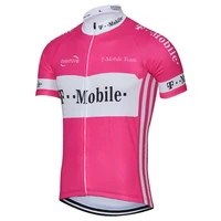 NEW Man Summer Cycling Jersey Sets MTB Pink Shirt Short Sleeve Bike Clothing Racing Bicycle Ropa Ciclismo Wea BIB Shorts Gel Pad 2