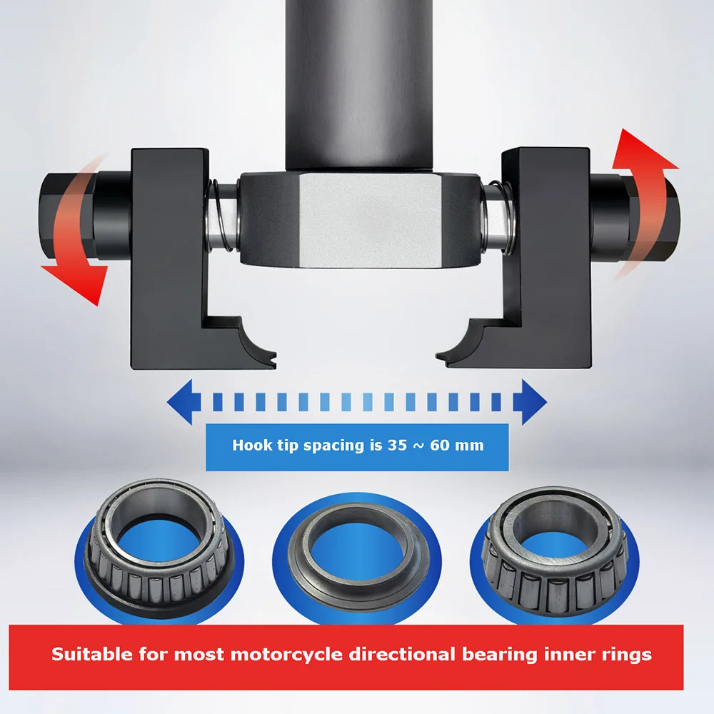 Conical Roller Bearing Inner Ring Puller Pressure Bearing Tool Motorcycle and Electric Vehicle Steering Column