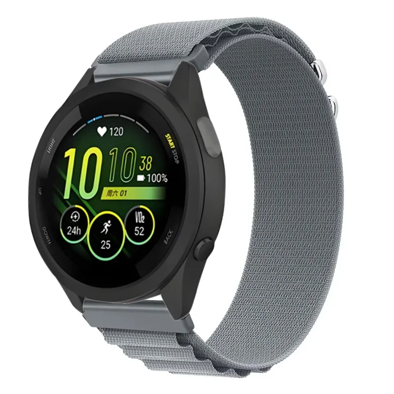 Nylon Loop Strap - Comfortable Wristband, 22mm/20mm