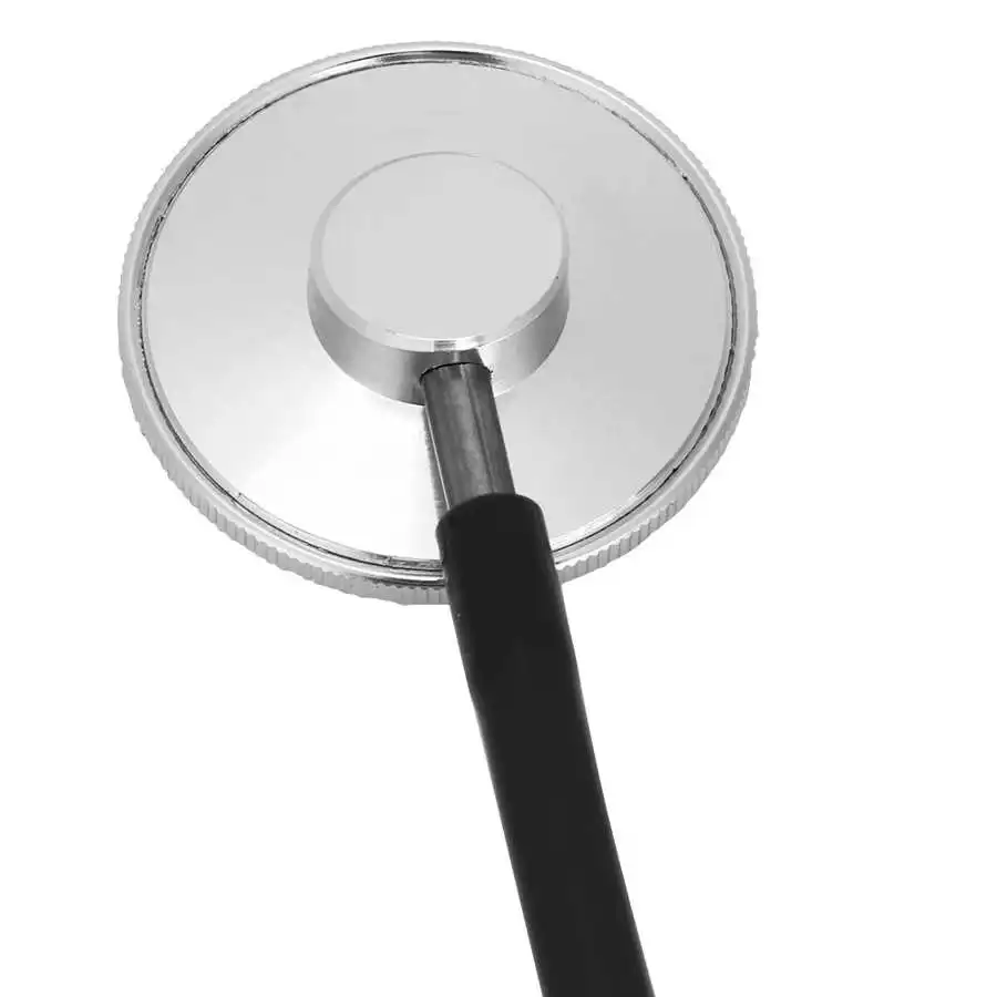 Medical stethoscope professional single head stethoscope aluminium alloy heart lung detection echoscope high density PVC portable instrument