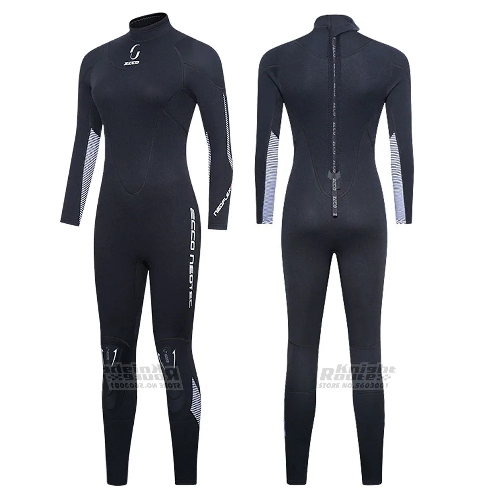 

Wetsuit 3mm Neoprene Men Long Sleeve Warm Jacket Pants Plus Size Women Swimsuit Scuba Diving Suit Snorkeling Suit Surf Swimwear