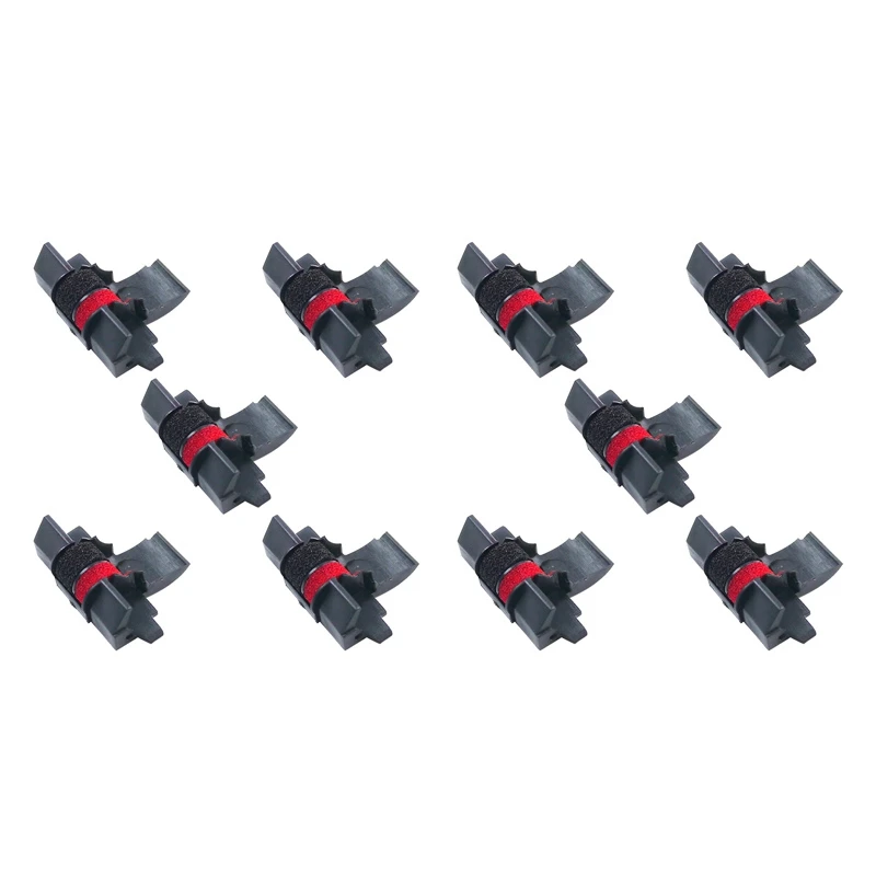 

IR-40T (10 Pack) Compatible Calculator Printer Ribbons Ink Roller - Black & Red