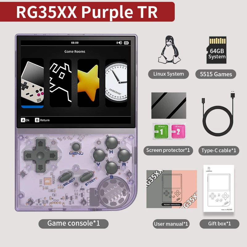 RG35XX New PurpleT