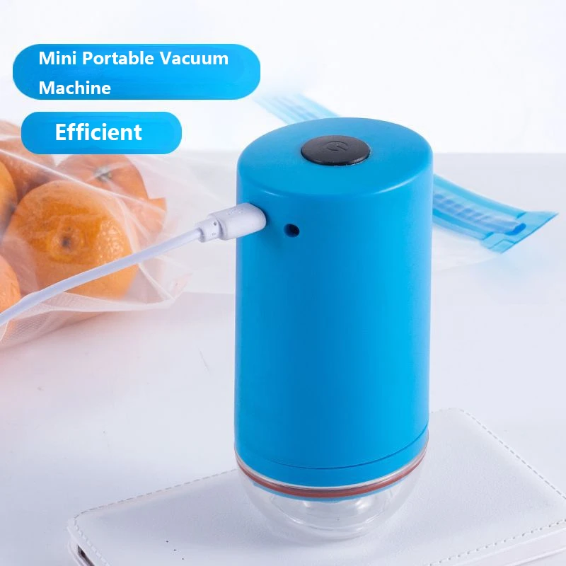 Efficient USB Automatic Food Vacuum Pump Sealer Machine Handheld Vacuum