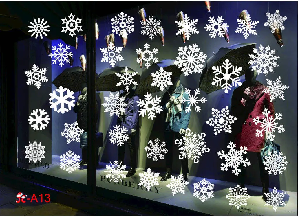 Weihnachts-Fensteraufkleber, Weihnachtsdekoration für Zuhause, 2024, Xmax, Party, Wandaufkleber, Ornamente, Navidad, Geschenk, Neujahr 2025 – Detail 11