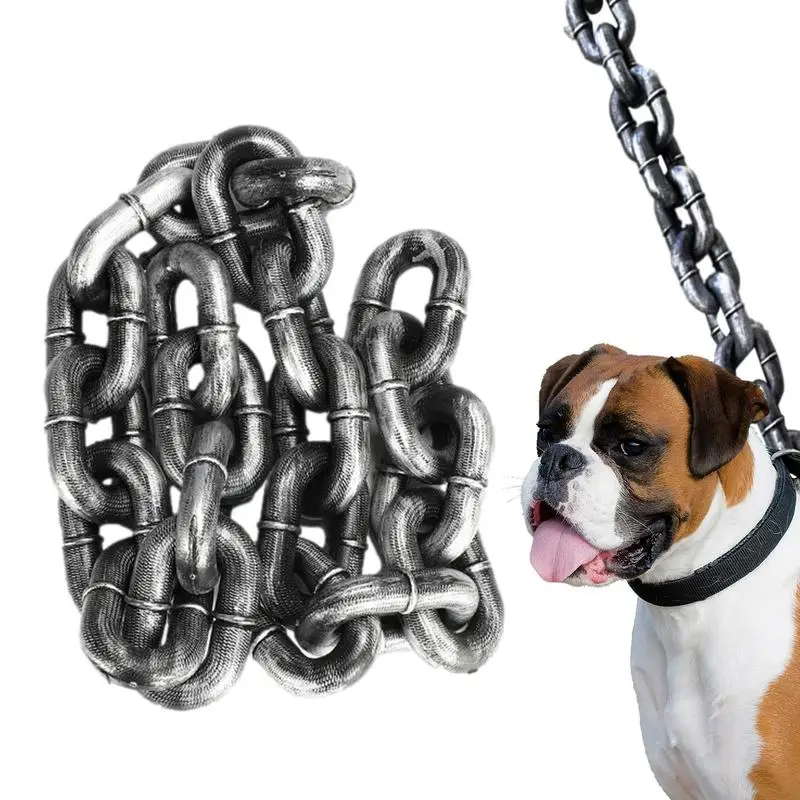 ChainLeashesForLargeDogs2MPuppyChainsWaterproofImitatesIron