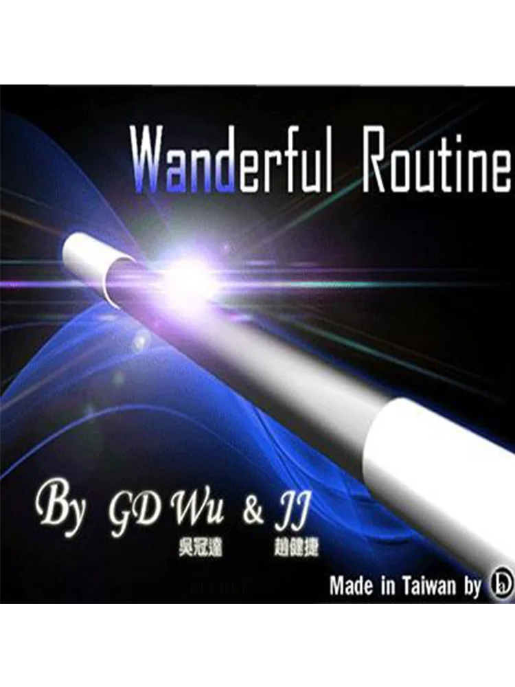

The Wanderful Routine By GD Wu & JJ - Magic Trick,Stage,Close Up Magic Props,Accessory,Magie Cane Magia Toys Joke Classic Gadget