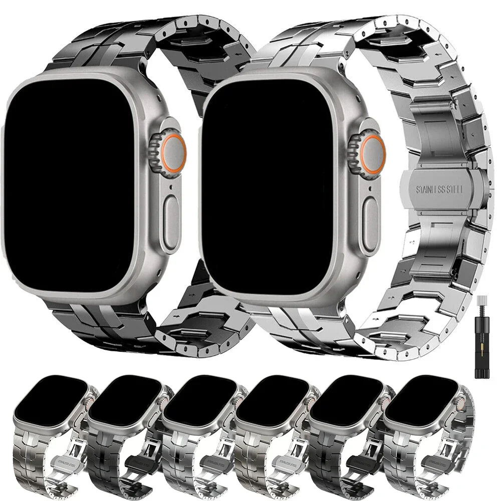 Stainless Steel Metal Strap Bracelet