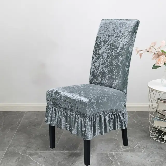 Velvet Dining Chair Cover 5