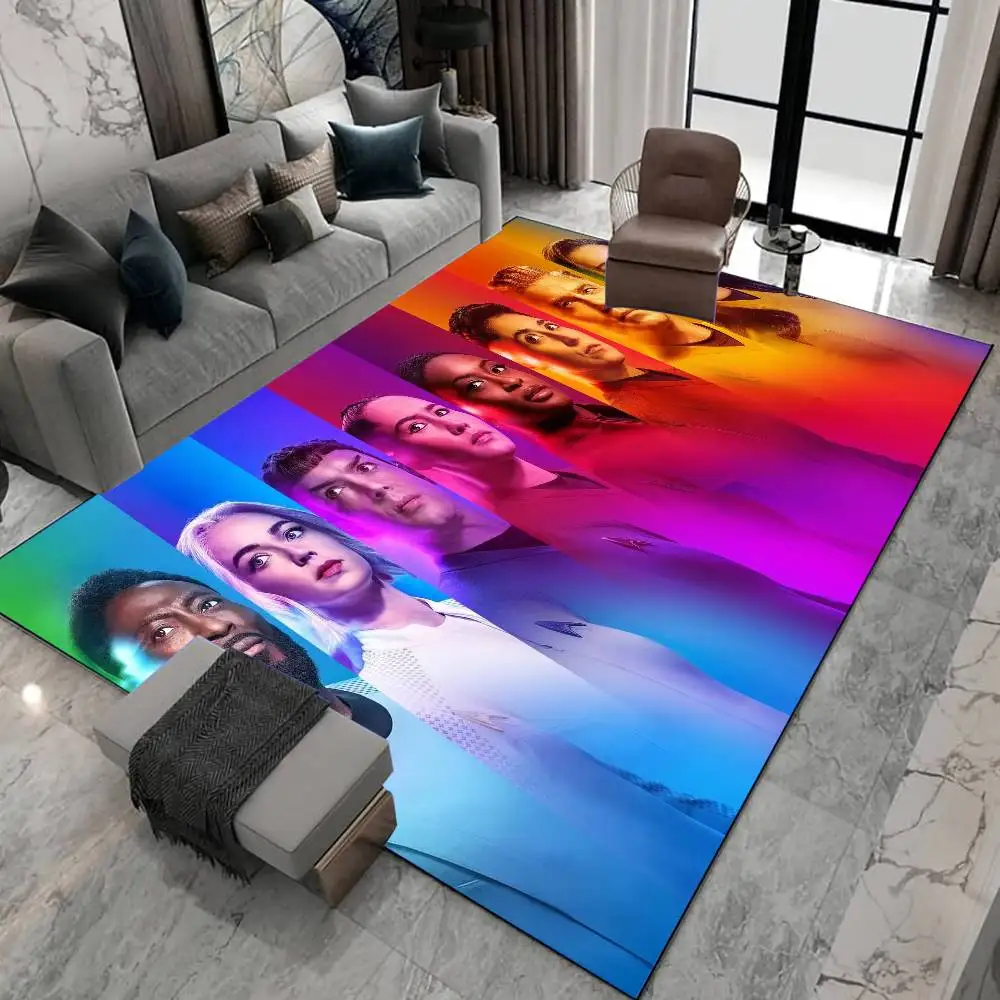 S-Star Trek Strange New Worlds Room Mats Cheaper Anti-slip Modern