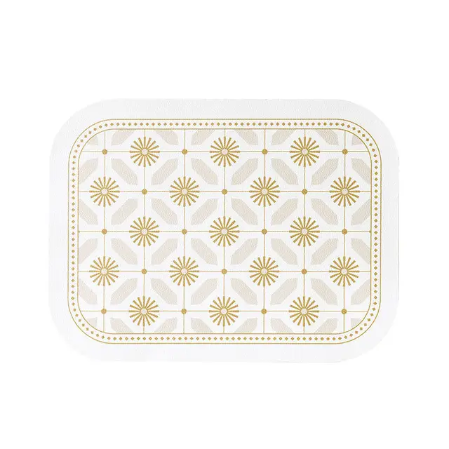 Retro Skandináv Bőr Asztal Szőnyeg Egyszerű Pu Placemat Vízálló Olajálló Hőszigetelt Szőnyeglemez-Tál Anti-Heat Pad Asztali Dekoráció - Image 6