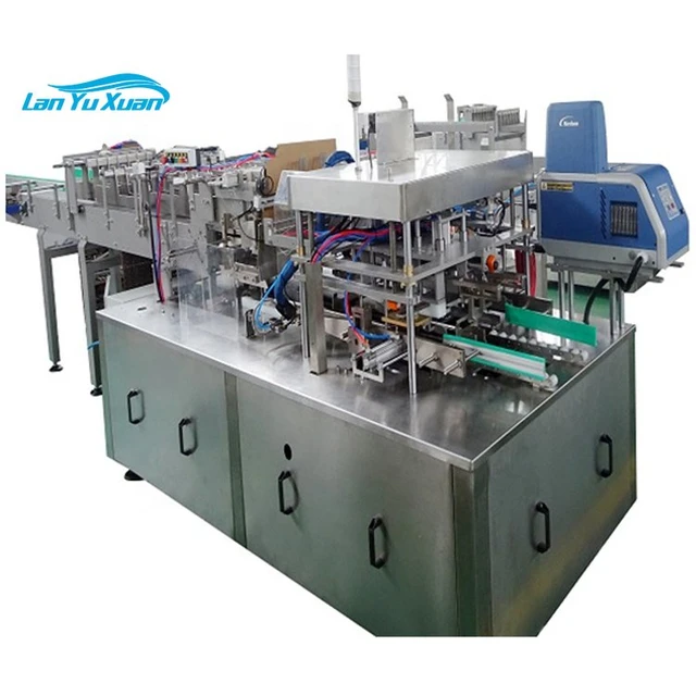 Wrap Around Case Packing  Wrap Around Box Packaging Machine