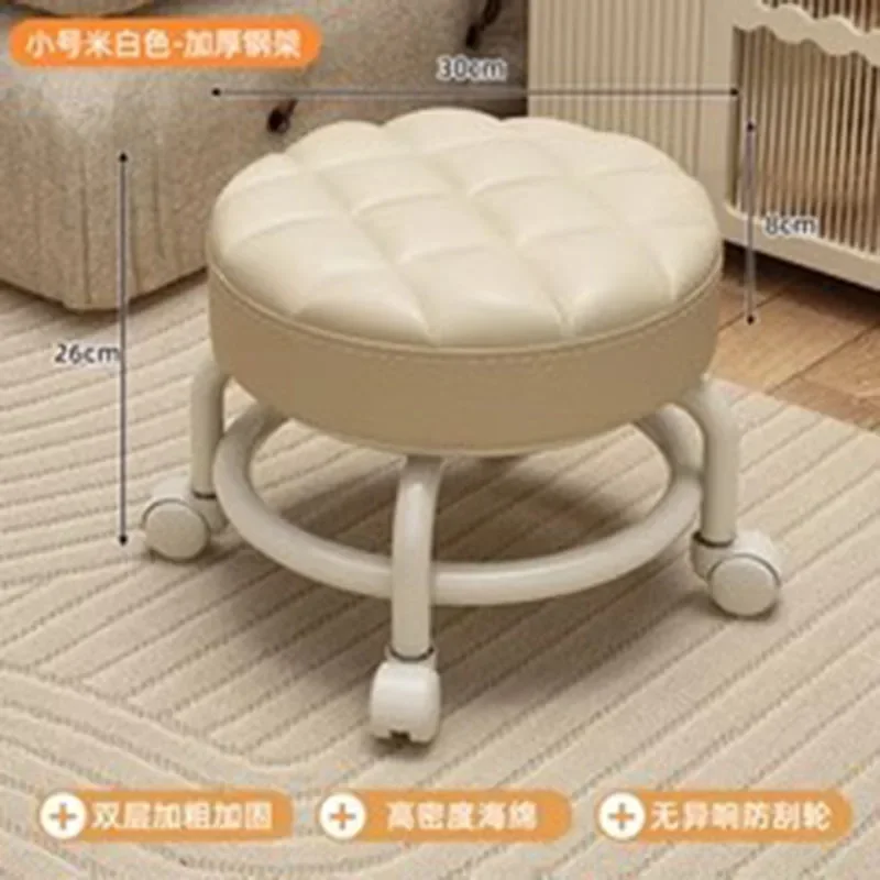 

Nordic Stools Plastic Benches Chairs Deals Luxury Stool Chair Small Aesthetic Furniture Modern Bar Folding Portable Round 1