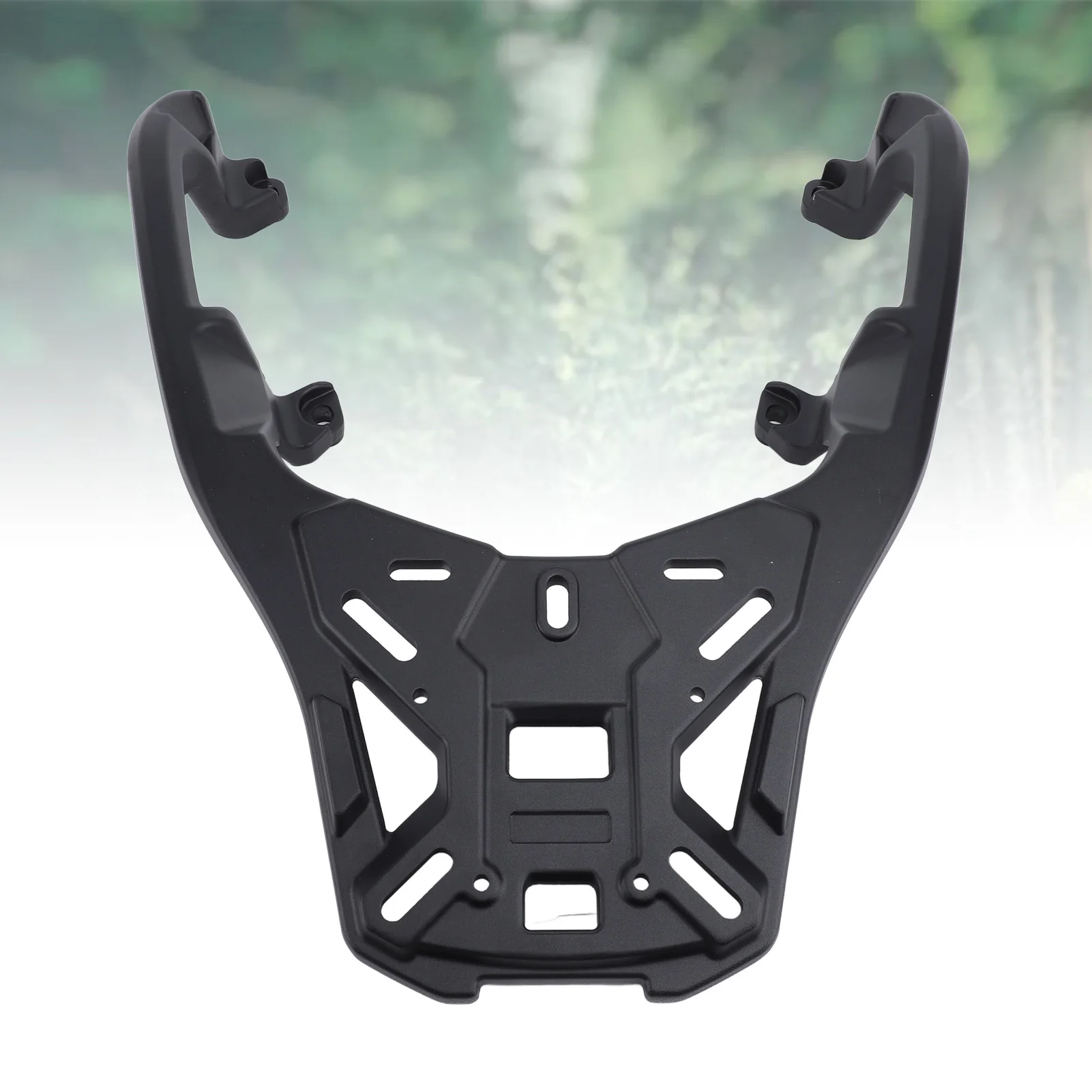 Motorcycle Rear Luggage Rack Hollow Design Motorcycle Rear Luggage Cargo Rack Matte Black Strong Load Bearing for C400GT C400X