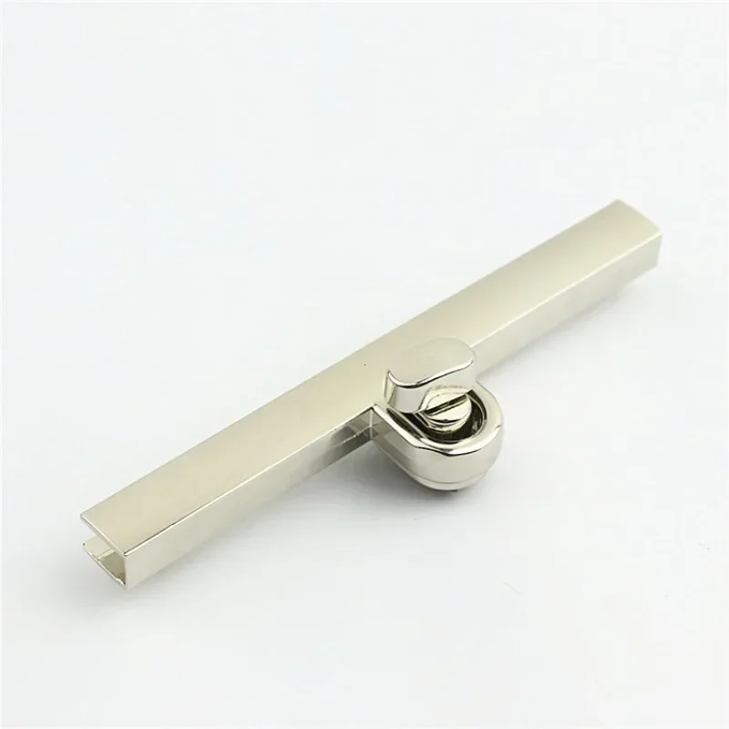 1PC 9.5cm Twist Lock Buckle Hardware Bag Accessory Bag Clasp Turn Lock Closure Long Strip Fashion DIY Metal Durable