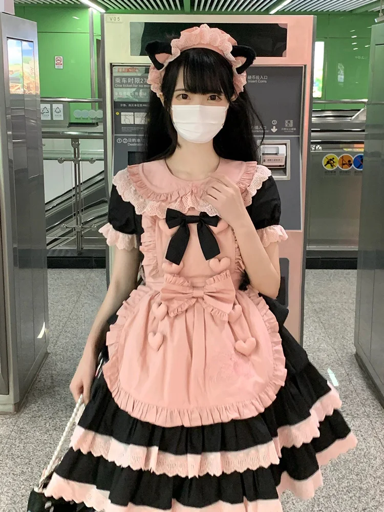 Heavy Industry Elegant Lolita Dress Maid Style Pettiskirt