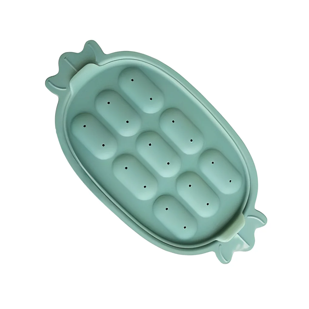 

Sausage Baking Tools Food Mold Lightweight Silicone Nibble Trays Storage Tray Steamed Children Rice Bakeware Molds