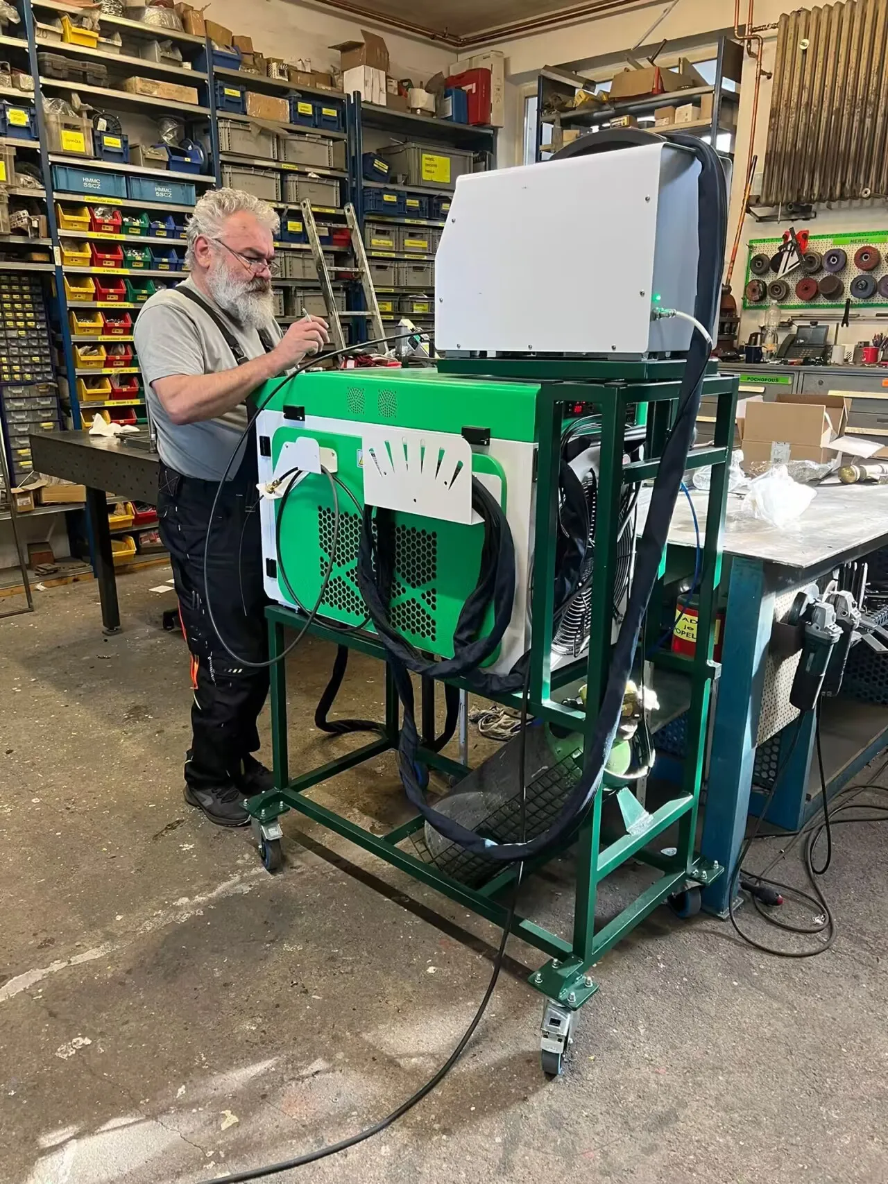 Машина для лазерной очистки металла, волоконный лазерный очиститель для ...