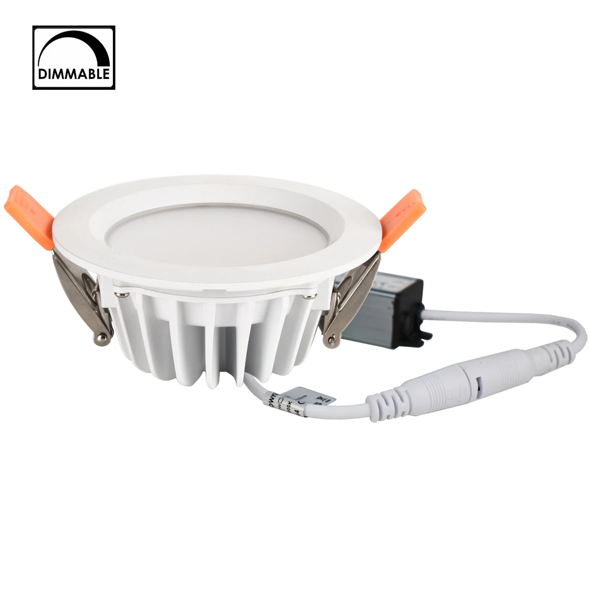 조도 조절이 가능한 방수 IP65 다이캐스트 LED 통 7W 9W 12W 15W 실내 램프 욕실용 매입형 스포트 라이트
