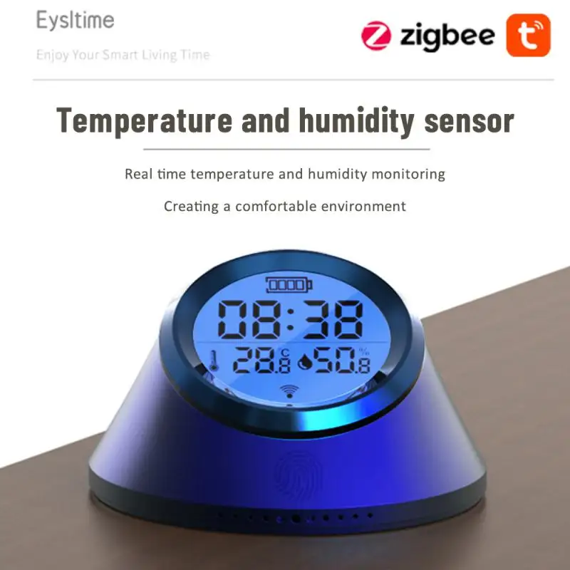 

Smart Home Versatile Real-time Temperature And Humidity Monitoring Easy Installation Low Power Consumption Stylish Design Clock