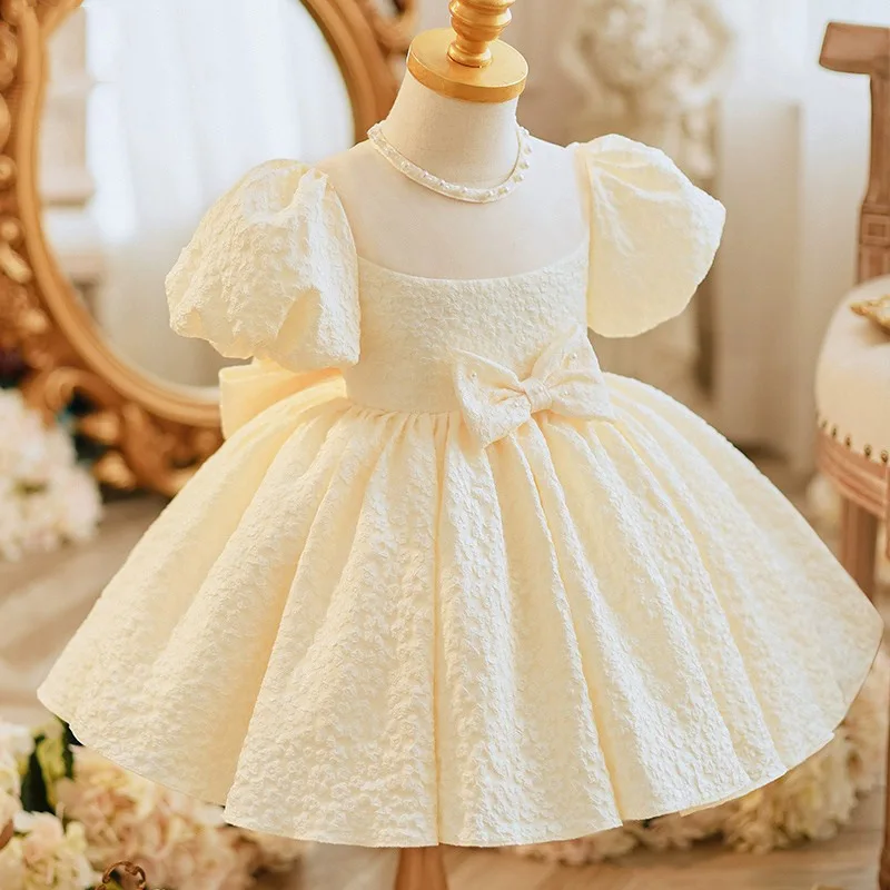 

bridesmaid Flower Girl Dresses for Wedding Baby Kids Ball Gown 1 Year Birthday Party Clothing Princess costume ceremonial dress