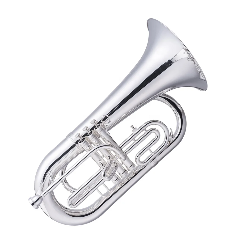SEASOUND Professional Gold Lacquer Marching Instrument Euphonium JYMEP735