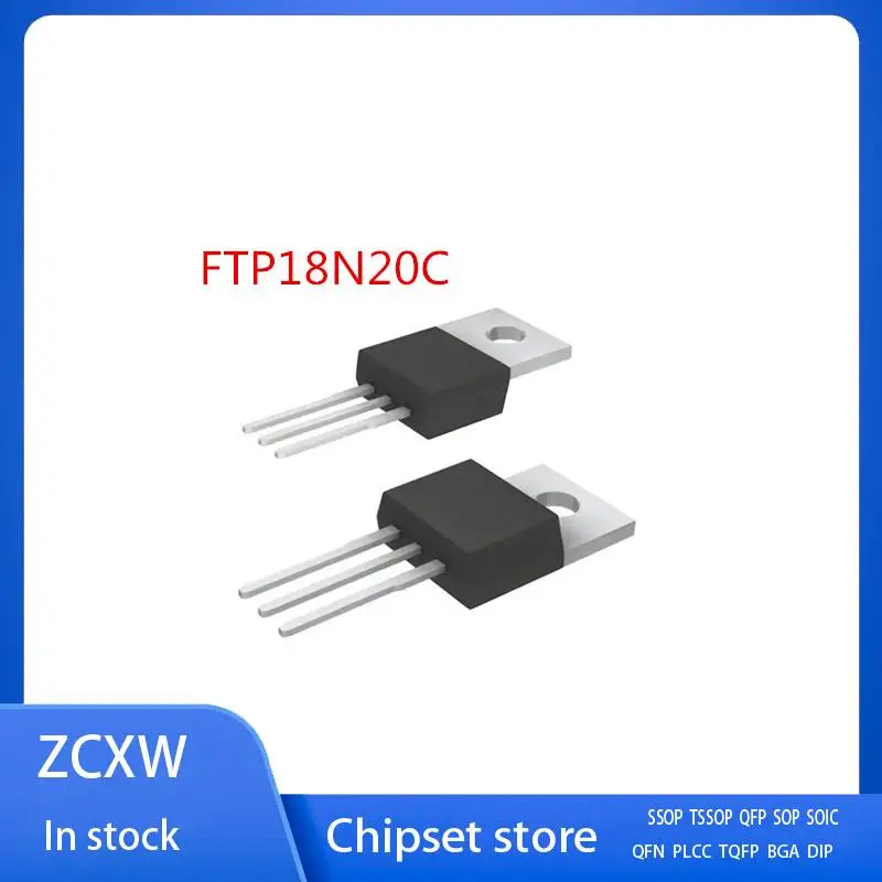 

Nuevo 10 шт./лот FTP18N20C FTP18N20 18N20 TO-220