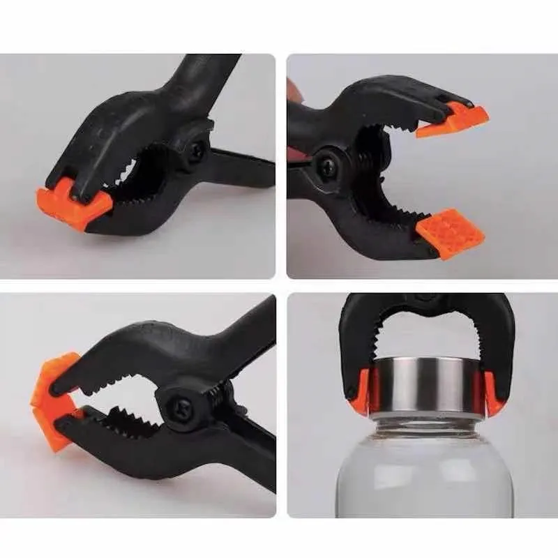 2-10 Pcs 목공 봄 클램프 2/3/4 인치 DIY 도구 플라스틱 나일론 클립 클램프 목공 들고 봄 클립