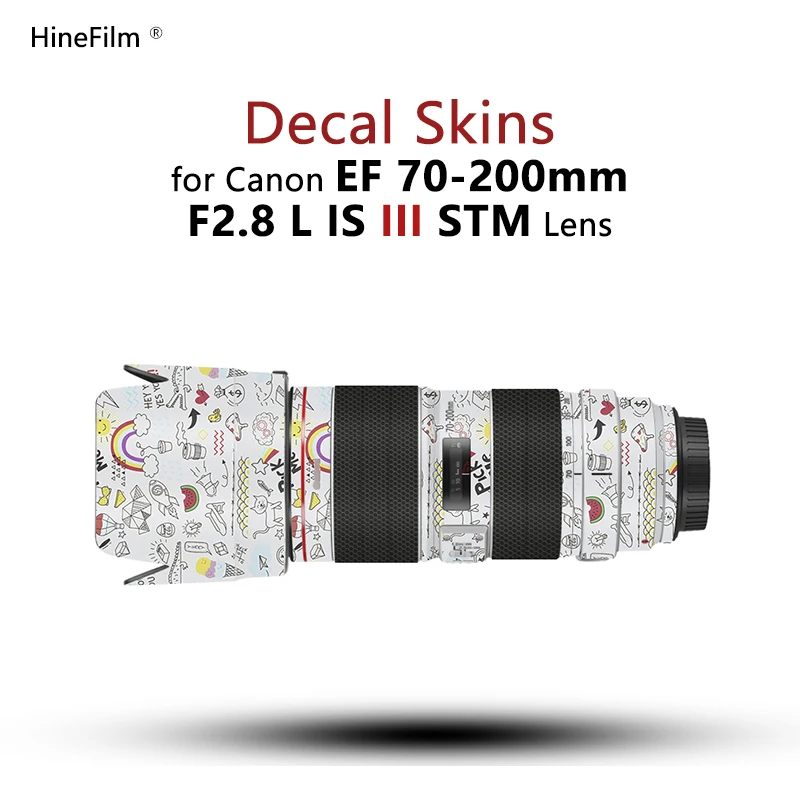 Per Canon 70200 F2.8 Iii Lens Premium Decal Skin Per Canon Ef 70-200Mm F/2.8L Is Iii Usm Len Sticker 70-200 Protector Wrap Cover