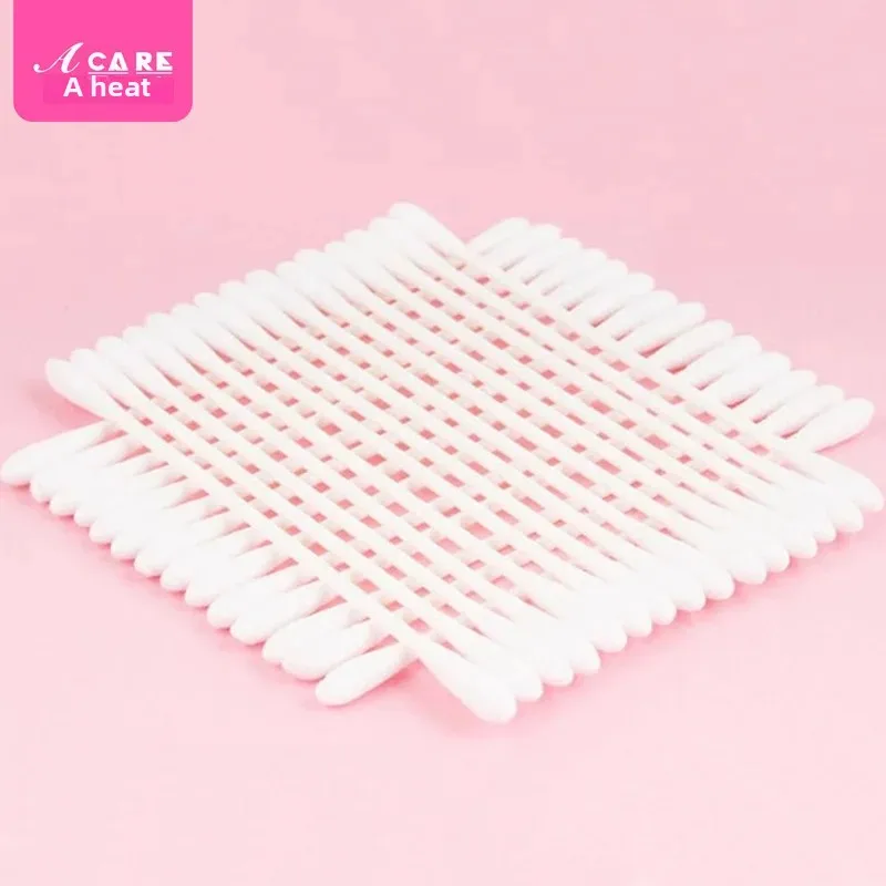 Baby Cotton Swabs Fine Axis Children's Cotton Sticks Baby Thin Axis Double Head Stick For Ear Cleaning