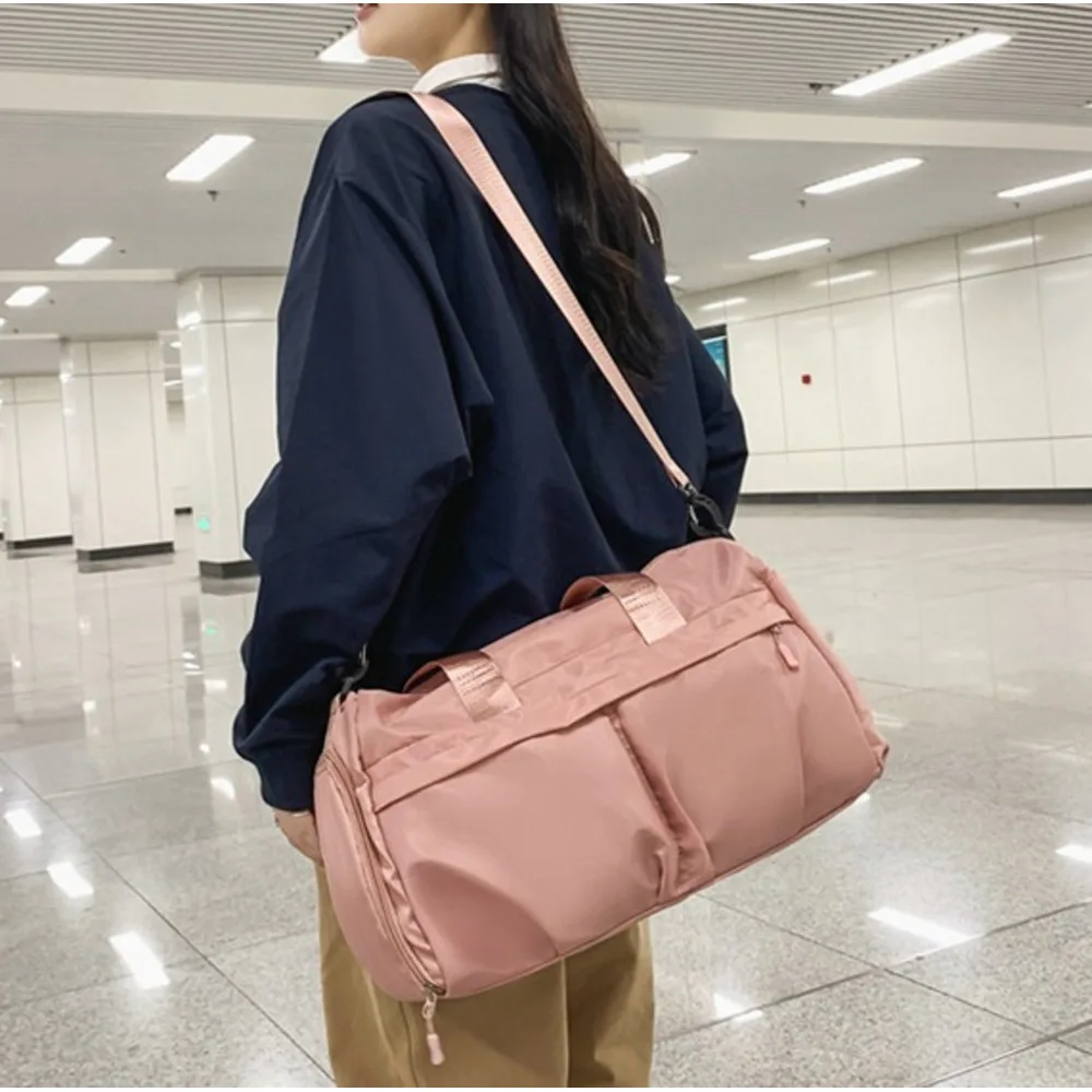 2024 nueva bolsa de viaje para equipaje con separación seca y húmeda para deportes y fitness, bolso de mano de almacenamiento de yoga de gran capacidad_voghion.com
