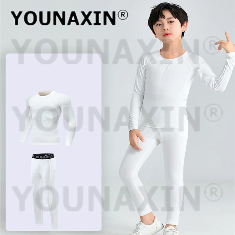 유니섹스 아동 운동복 티셔츠 운동 바지 소년 소녀 농구 어린이 달리기 야외 바지 액티브웨어 S M L XL 2XL
