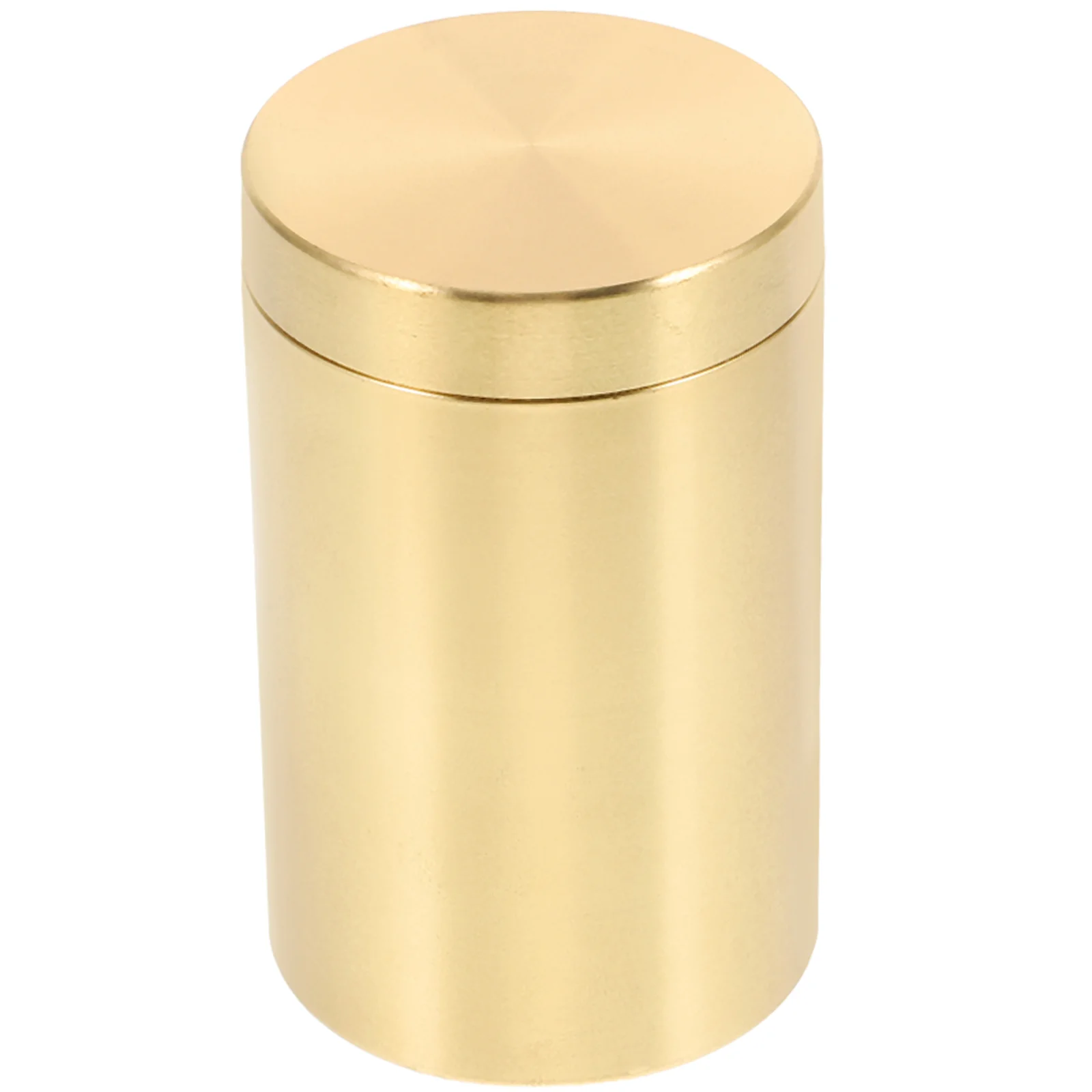 

Brass Tea Cereal Container Cereals Bottle Sealed Jar Food Storage Dried Fruit Waterproof Storage Container Cereals Canister