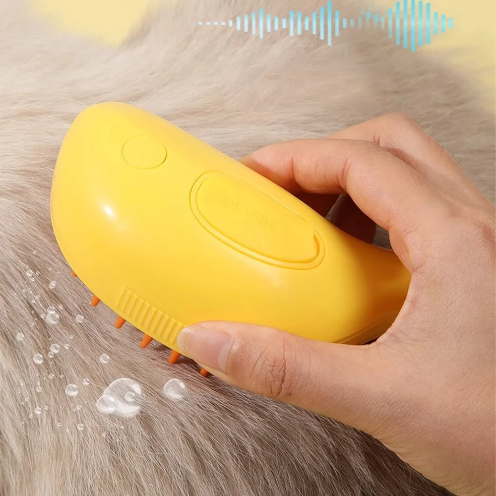Pet Hair Brush Dog Grooming Comb 3 in 1 Electric For Pet Cleaning