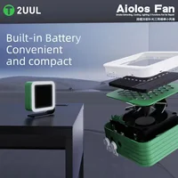 مروحة Aiolos متعددة الوظائف 2UUL DA98 (تبريد + إضاءة UV لتنشيف الماسك) 6