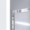 Semi-Frameless Sliding Shower Door, Clear Glass in Oil Rubbed Bronze,Tempered Glass, Aluminum 2