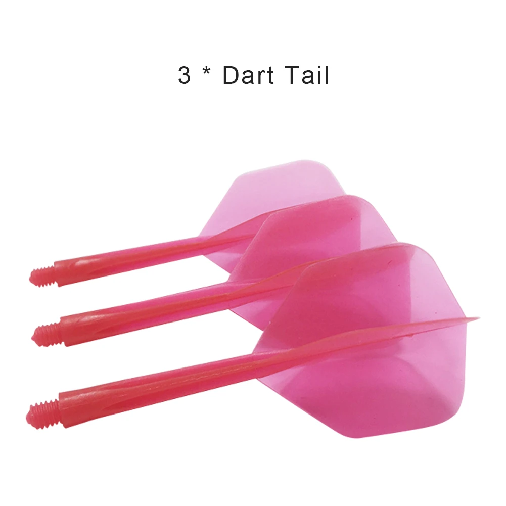 3Pcs Plastic Shafts Darts Flights 2BA Anti-Fall Darts Tail Dart Leaves Anti-Drop Durable for Indoor Outdoor Playing
