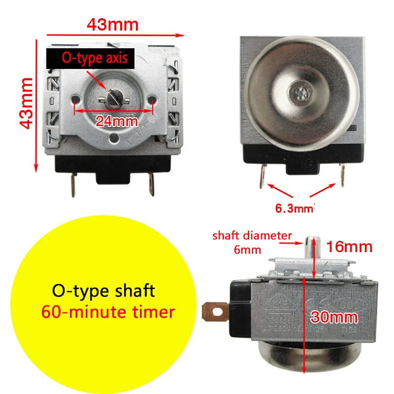 3pcs 60 Minutes Gas Cooker Timer Oven Mechanical Timer AliExpress