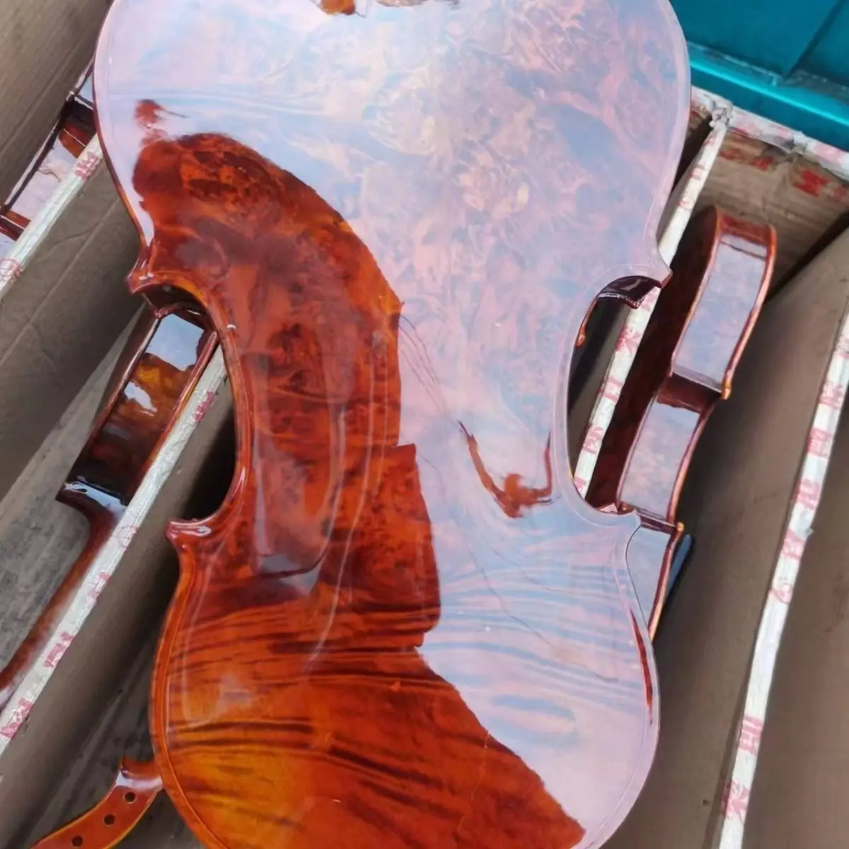 4/4 Bird's Eye Maple Violin Sparrow's Eye Maple Violin Handmade
